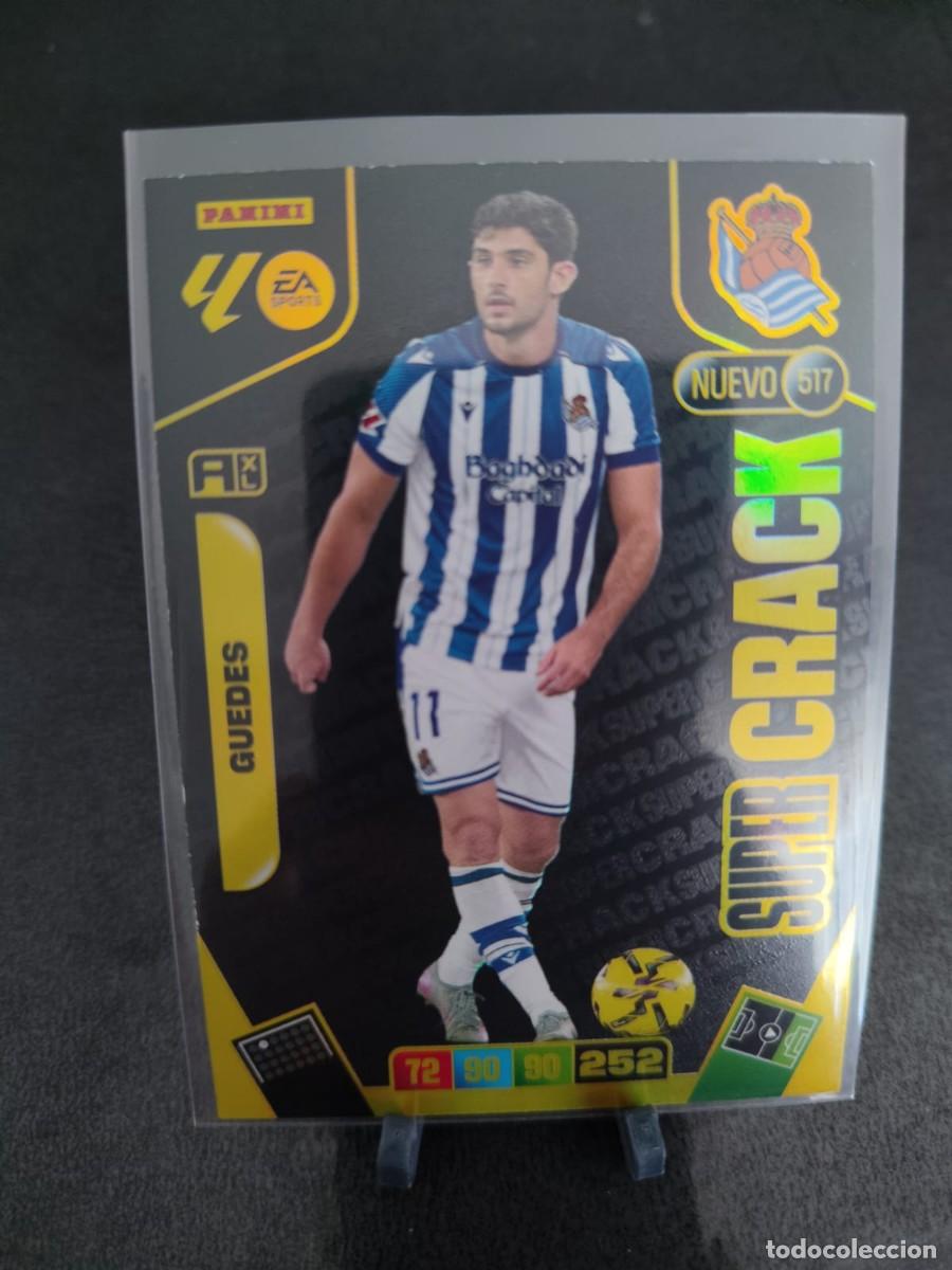Cromos de f&uacute;tbol: Adrenalyn 25 26 Guedes Real Sociedad Nuevo Super Crack 517