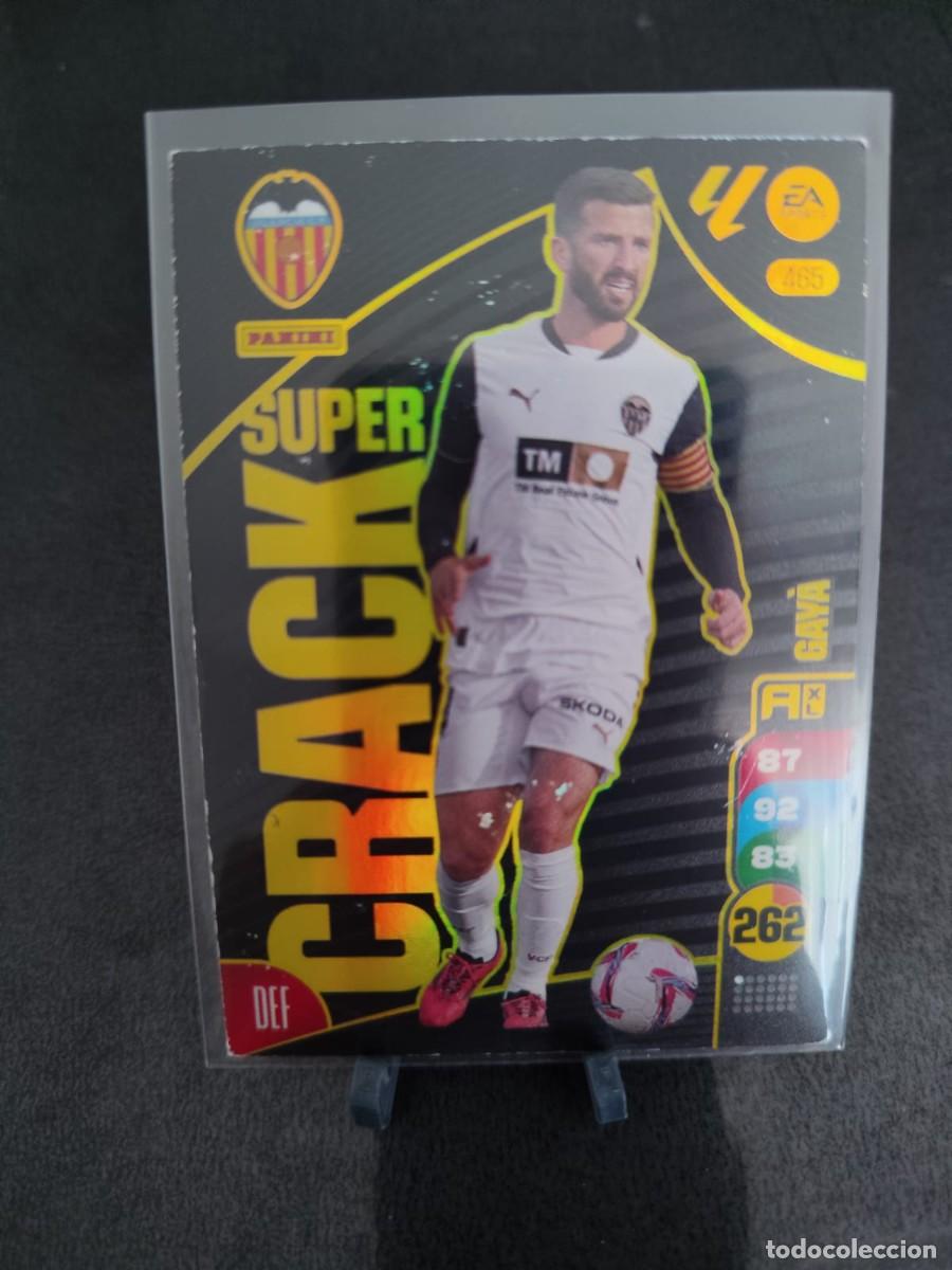Cromos de f&uacute;tbol: Adrenalyn 24 25 Gaya Valencia Super Crack 465