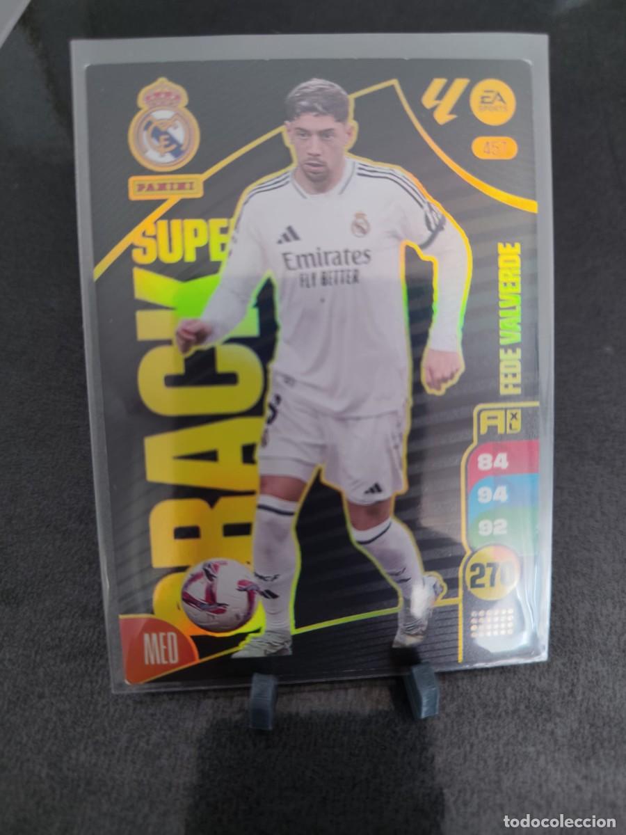Cromos de f&uacute;tbol: Adrenalyn 24 25 Valverde Real Madrid Super Crack 457