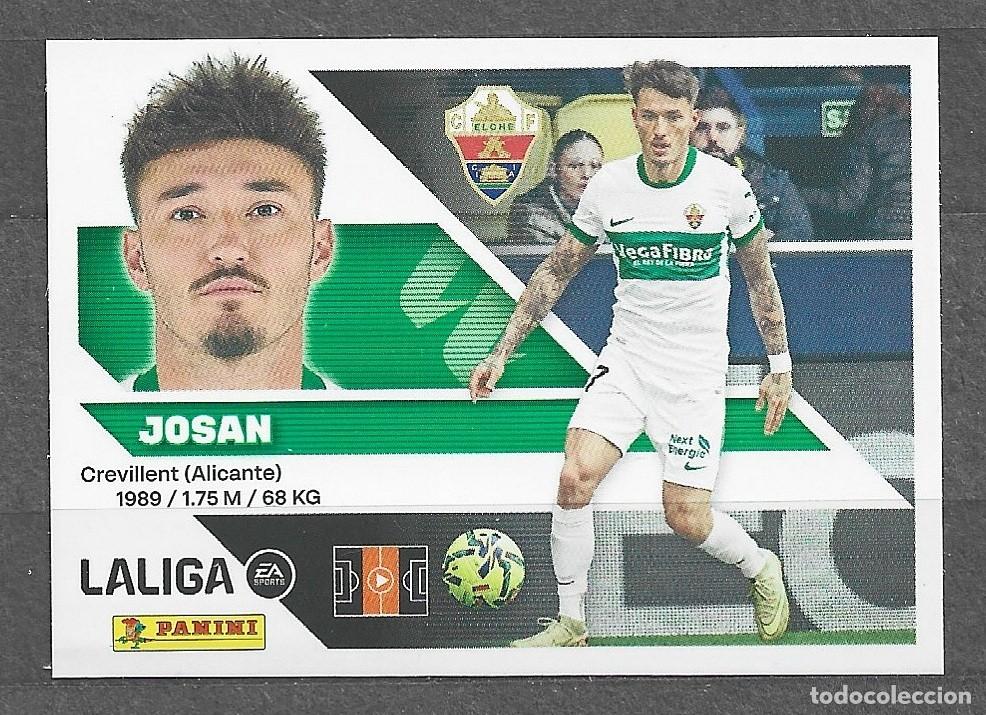 Cromos de f&uacute;tbol: Liga este 26/27 - Josan - N&ordm; 15 - Elche CF