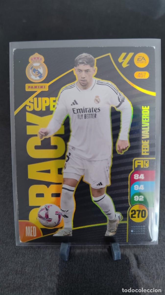 Cromos de f&uacute;tbol: Adrenalyn 24 25 Valverde Real Madrid Super Crack 457