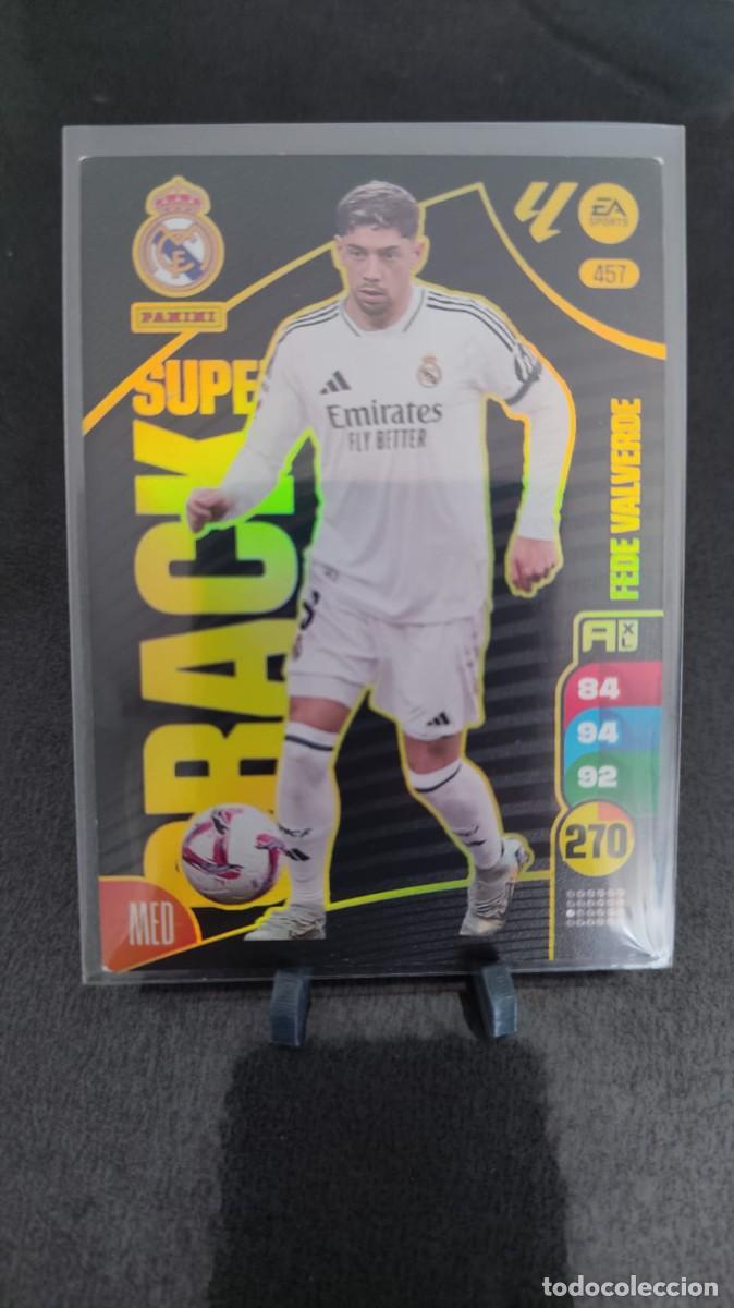 Cromos de f&uacute;tbol: Adrenalyn 24 25 Valverde Real Madrid Super Crack 457