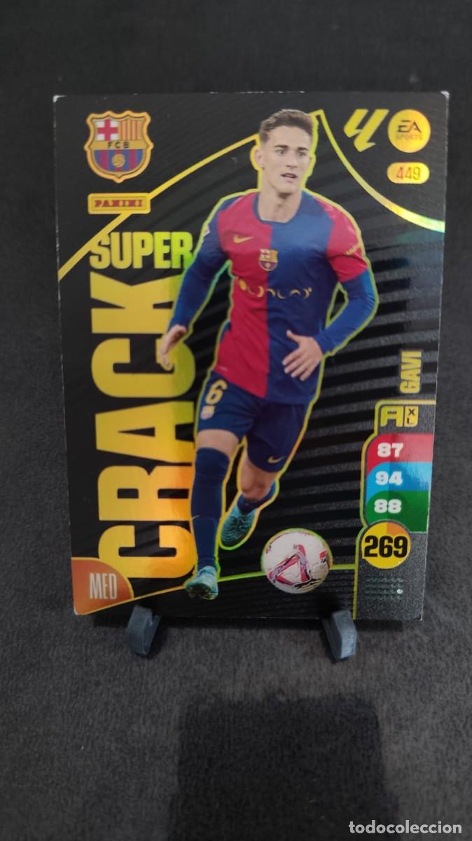 Cromos de f&uacute;tbol: Adrenalyn 24 25 Gavi Barcelona Super Crack 449