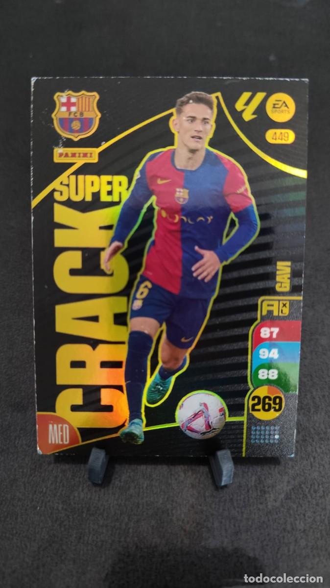 Cromos de f&uacute;tbol: Adrenalyn 24 25 Gavi Barcelona Super Crack 449