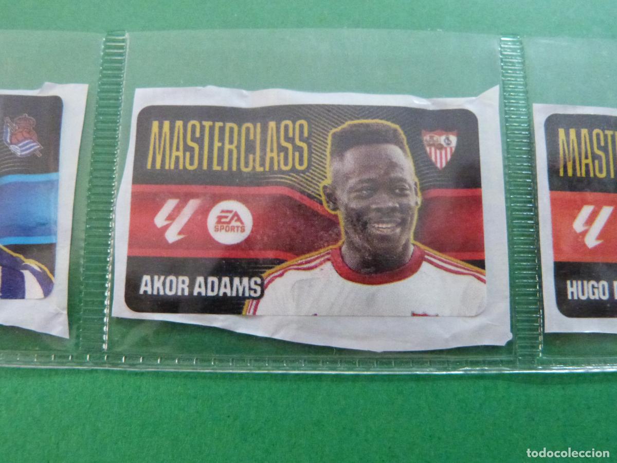 Cromos de f&uacute;tbol: CHICLE DE F&Uacute;TBOL AKOR ADAMS SEVILLA F.C. LIGA ESTE 2026-2027/26-27 DE PANINI