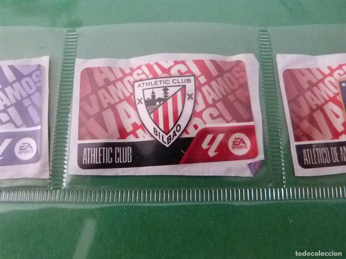 Cromos de f&uacute;tbol: CHICLE DE F&Uacute;TBOL ESCUDO ATH. BILBAO LIGA ESTE 2026-2027/26-27 DE PANINI