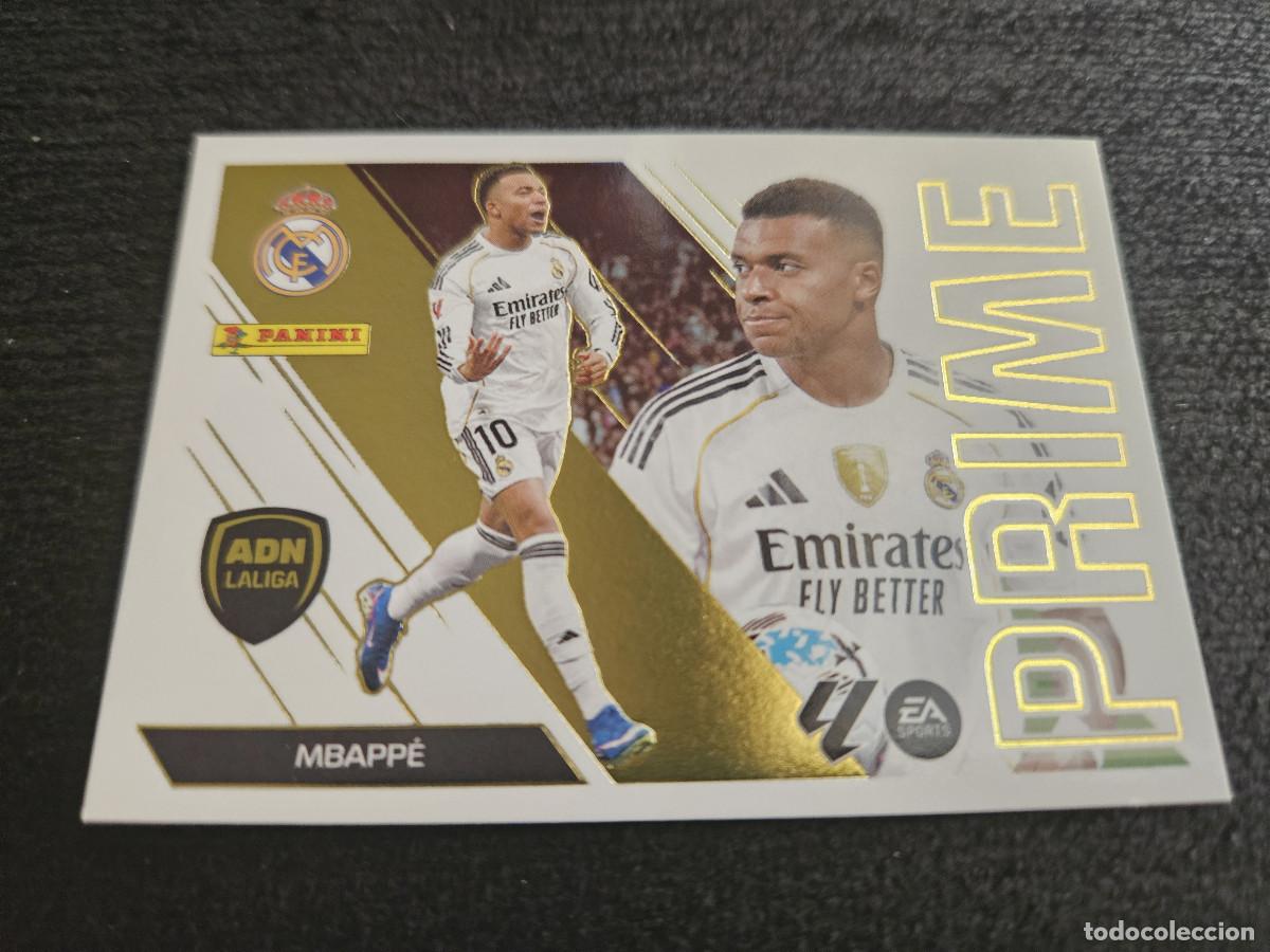 Cromos de f&uacute;tbol: LIGA ESTE 2026 2027 26 27 MBAPP&Eacute; REAL MADRID ADN PRIME N&ordm; 8
