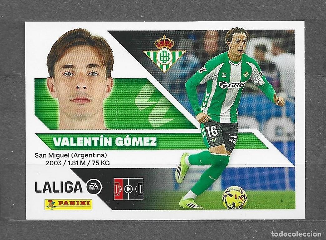 Cromos de f&uacute;tbol: Liga este 26/27 - Valent&iacute;n G&oacute;mez - N&ordm; 9 - Real Betis