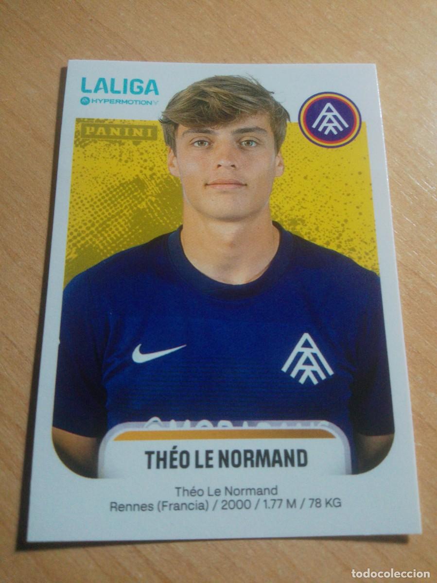 Cromos de f&uacute;tbol: 53 THEO LE NORMAND DEL ANDORRA 2&ordf; DIVISION HYPERMOTION 25 26 PANINI 2025 2026 NUEVO