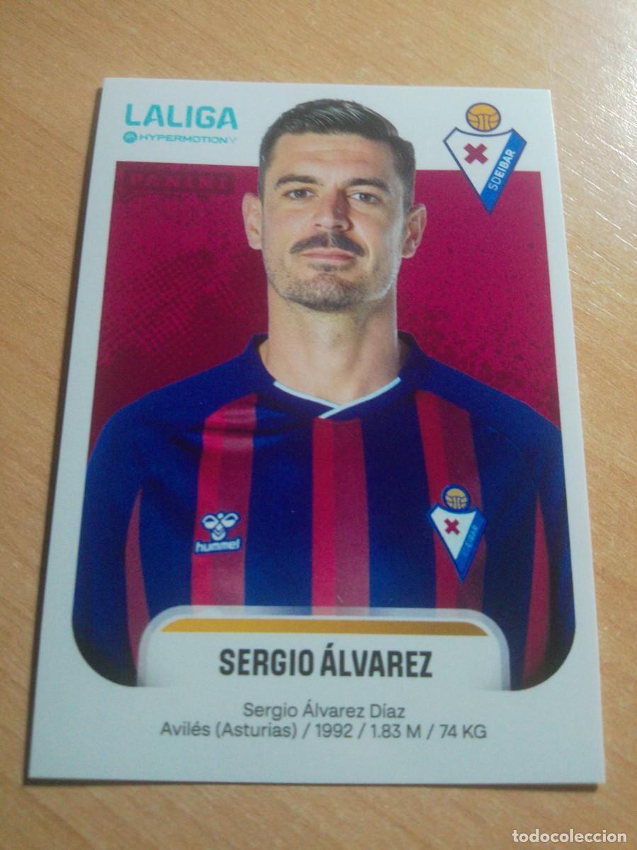 Cromos de f&uacute;tbol: 204 SERGIO ALVAREZ DEL EIBAR 2&ordf; DIVISION HYPERMOTION 25 26 PANINI 2025 2026 NUEVO