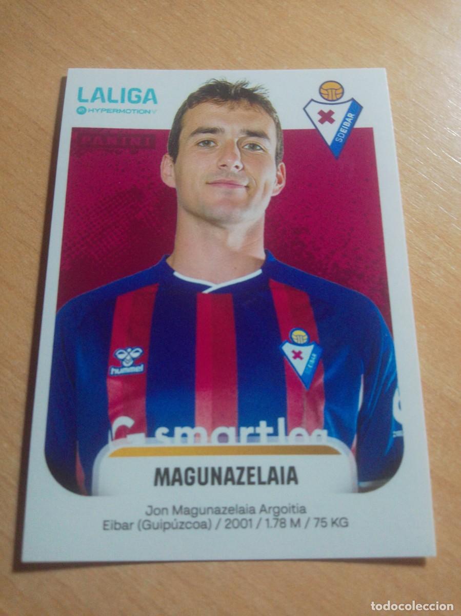 Cromos de f&uacute;tbol: 205 MAGUNAZELAIA DEL EIBAR 2&ordf; DIVISION HYPERMOTION 25 26 PANINI 2025 2026 NUEVO