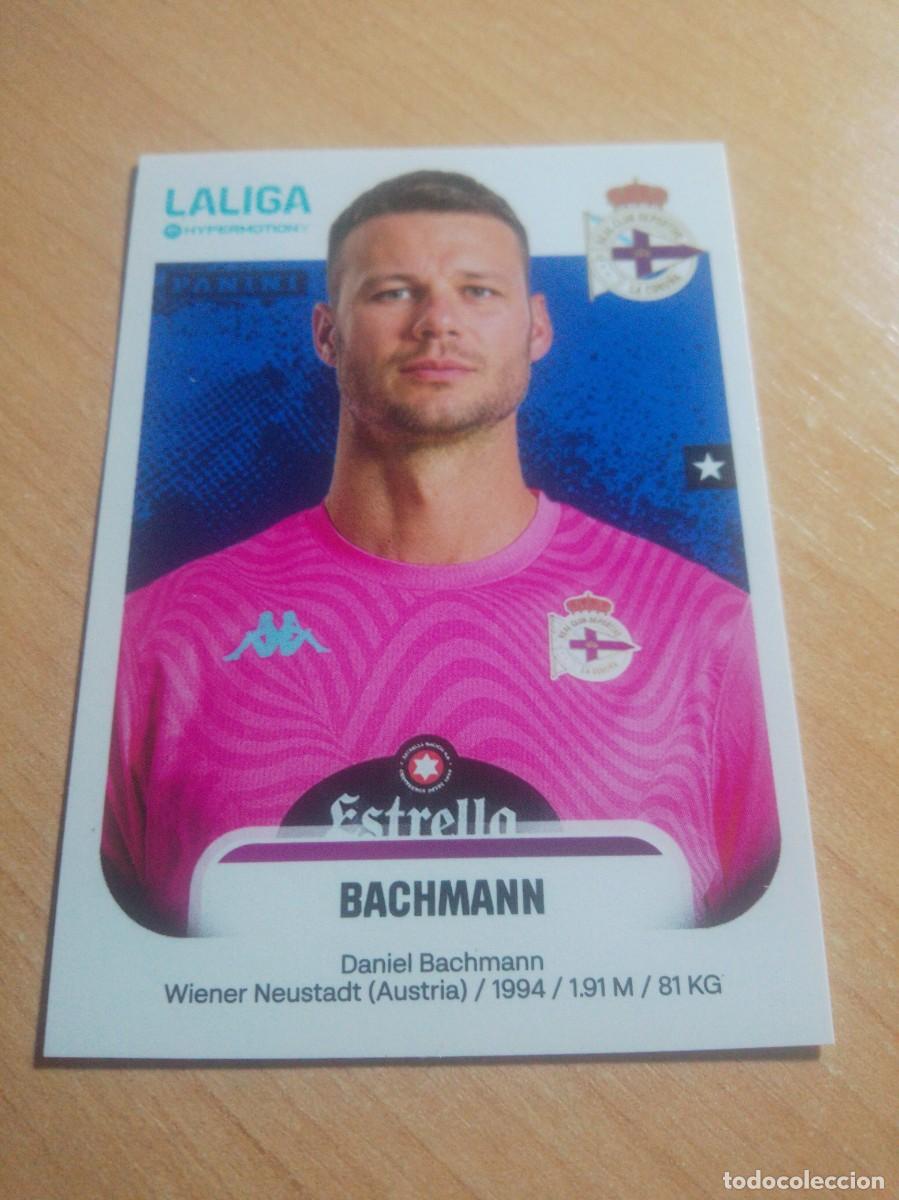 Cromos de f&uacute;tbol: 176 BACHMANN DEPORTIVO DE LA CORU&Ntilde;A 2&ordf; DIVISION HYPERMOTION 25 26 PANINI 2025 2026