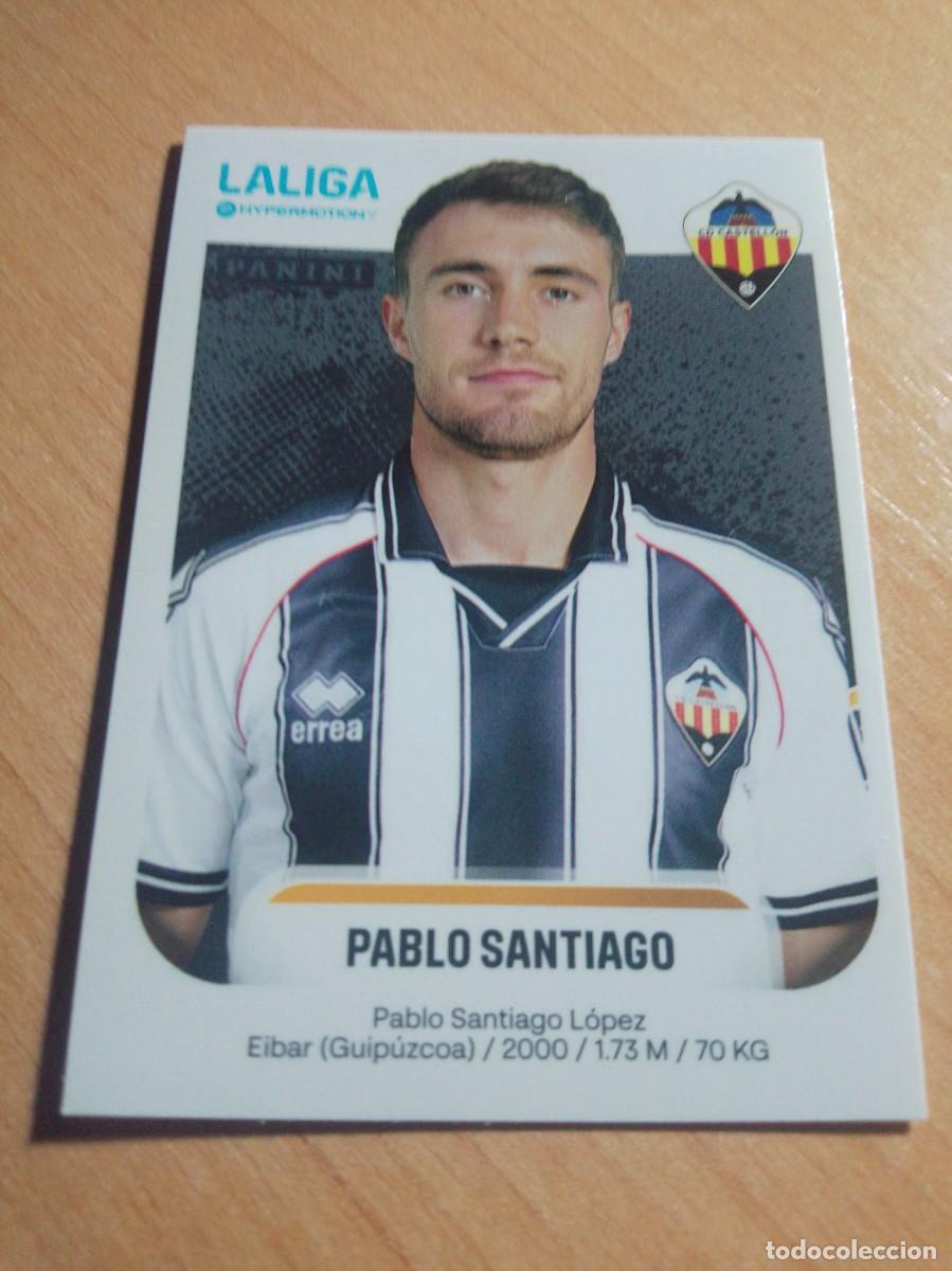 Cromos de f&uacute;tbol: 109 PABLO SANTIAGO DEL CASTELLON 2&ordf; DIVISION HYPERMOTION 25 26 PANINI 2025 2026