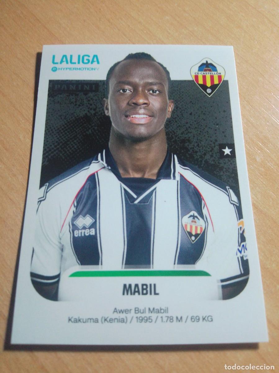 Cromos de f&uacute;tbol: 112 MABIL DEL CASTELLON 2&ordf; DIVISION HYPERMOTION 25 26 PANINI 2025 2026