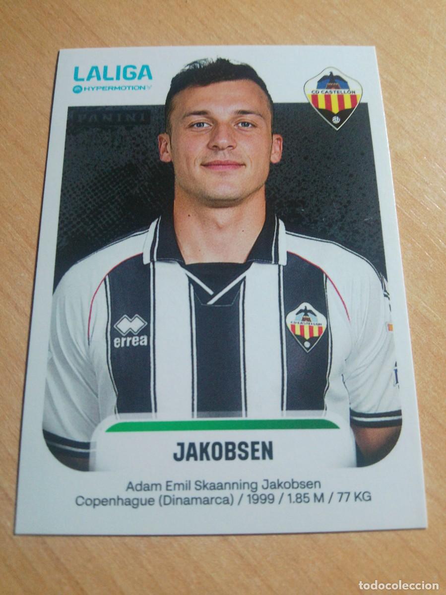 Cromos de f&uacute;tbol: 115 A JAKOBSEN DEL CASTELLON 2&ordf; DIVISION HYPERMOTION 25 26 PANINI 2025 2026