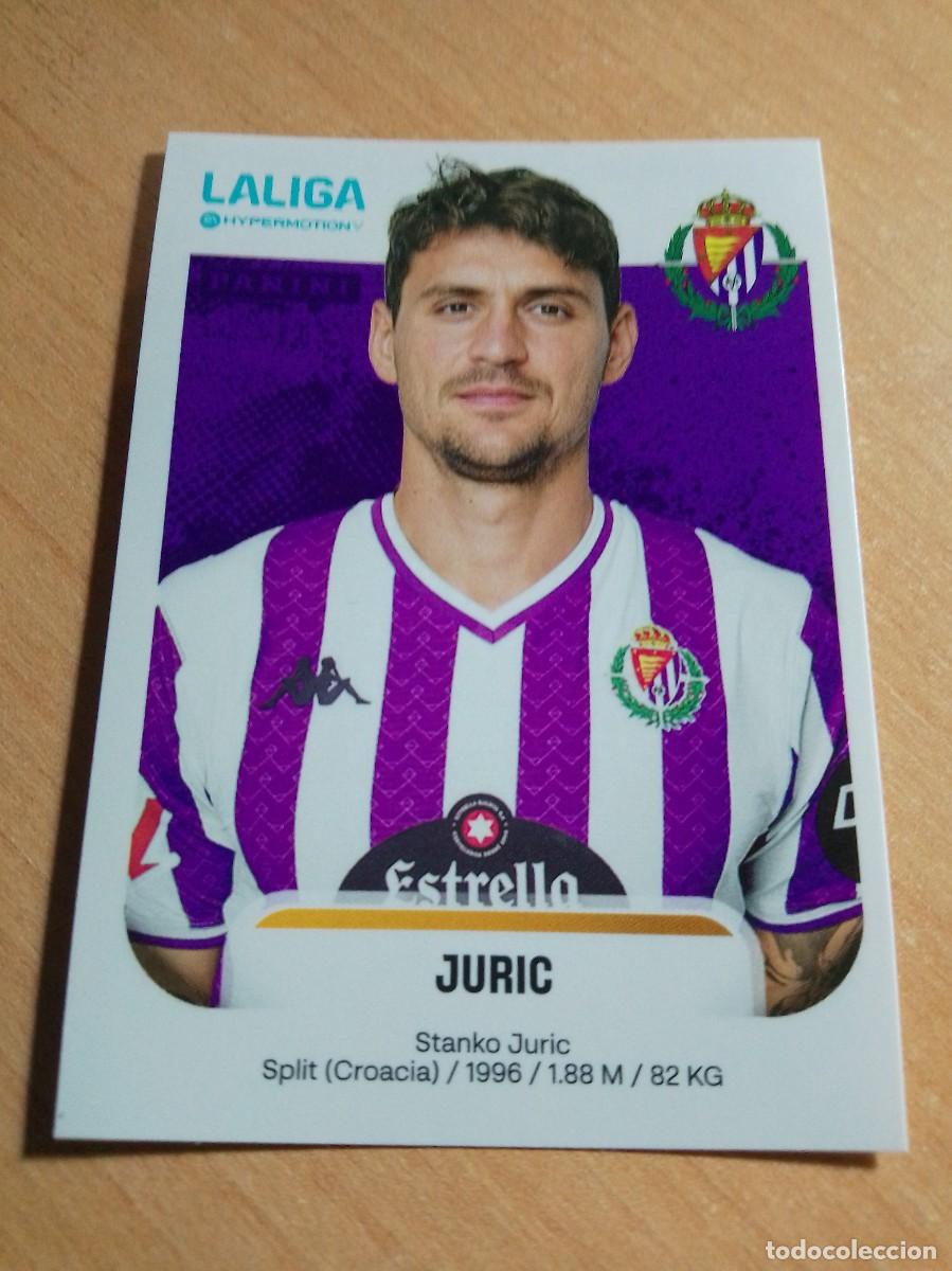 Cromos de f&uacute;tbol: 392 JURIC DEL VALLADOLID 2&ordf; DIVISION HYPERMOTION 25 26 PANINI 2025 2026 NUEVO