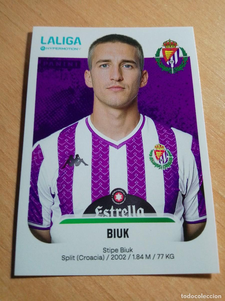 Cromos de f&uacute;tbol: 397 BIUK DEL VALLADOLID 2&ordf; DIVISION HYPERMOTION 25 26 PANINI 2025 2026 NUEVO