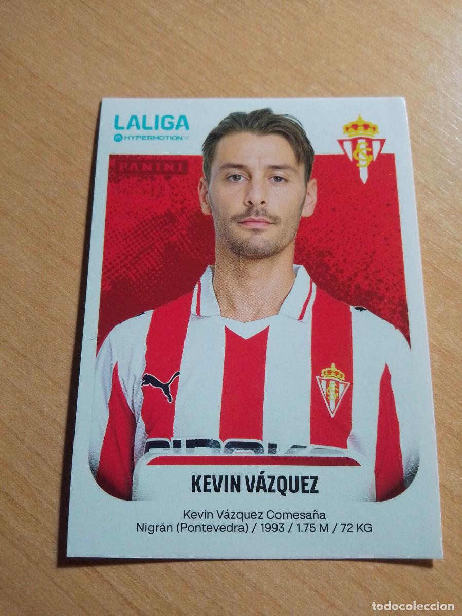 Cromos de f&uacute;tbol: 368 A KEVIN VAZQUEZ DEL SPORTING DE GIJON 2&ordf; DIVISION HYPERMOTION 25 26 PANINI 2025 2026 NUEVO