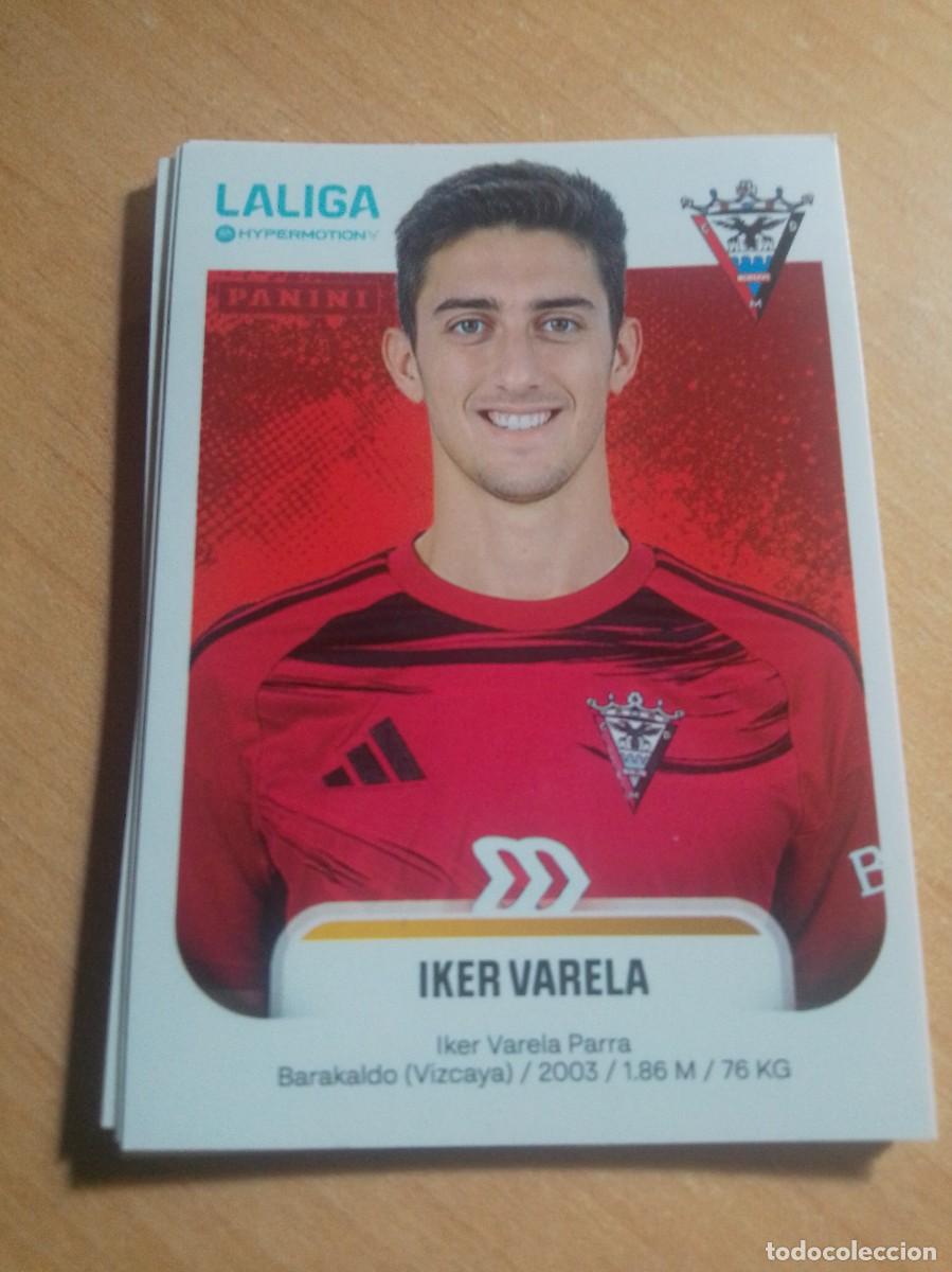 Cromos de f&uacute;tbol: 320 IKER VARELA DEL MIRANDES 2&ordf; DIVISION HYPERMOTION 25 26 PANINI 2025 2026 NUEVO
