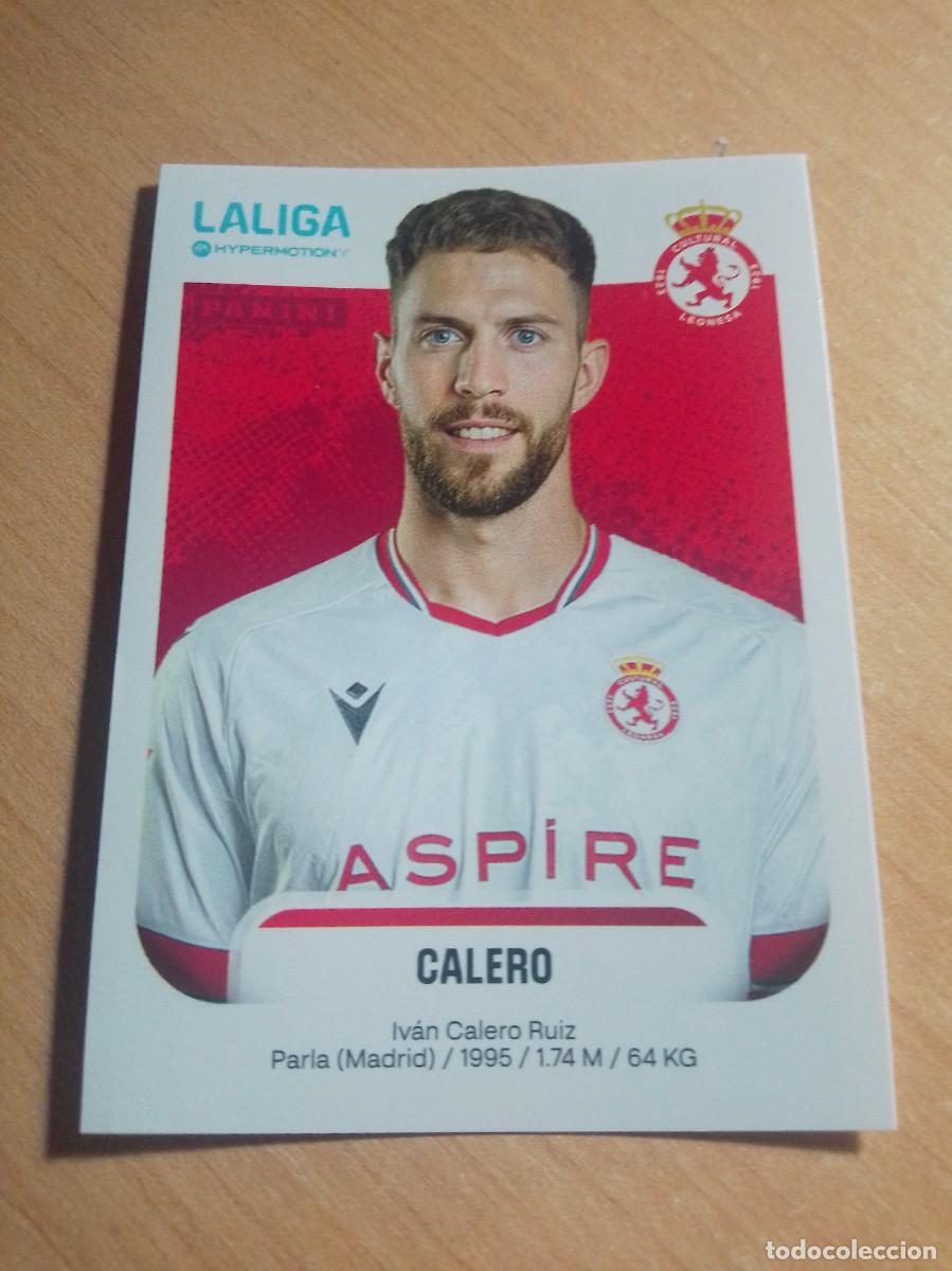 Cromos de f&uacute;tbol: 158 CALERO CULTURAL LEONESA 2&ordf; DIVISION HYPERMOTION 25 26 PANINI 2025 2026 NUEVO