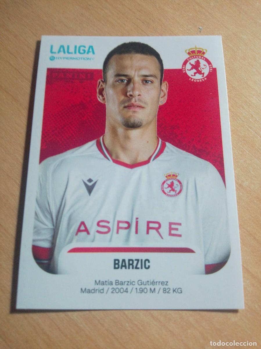 Cromos de f&uacute;tbol: 161 BARZIC CULTURAL LEONESA 2&ordf; DIVISION HYPERMOTION 25 26 PANINI 2025 2026 NUEVO