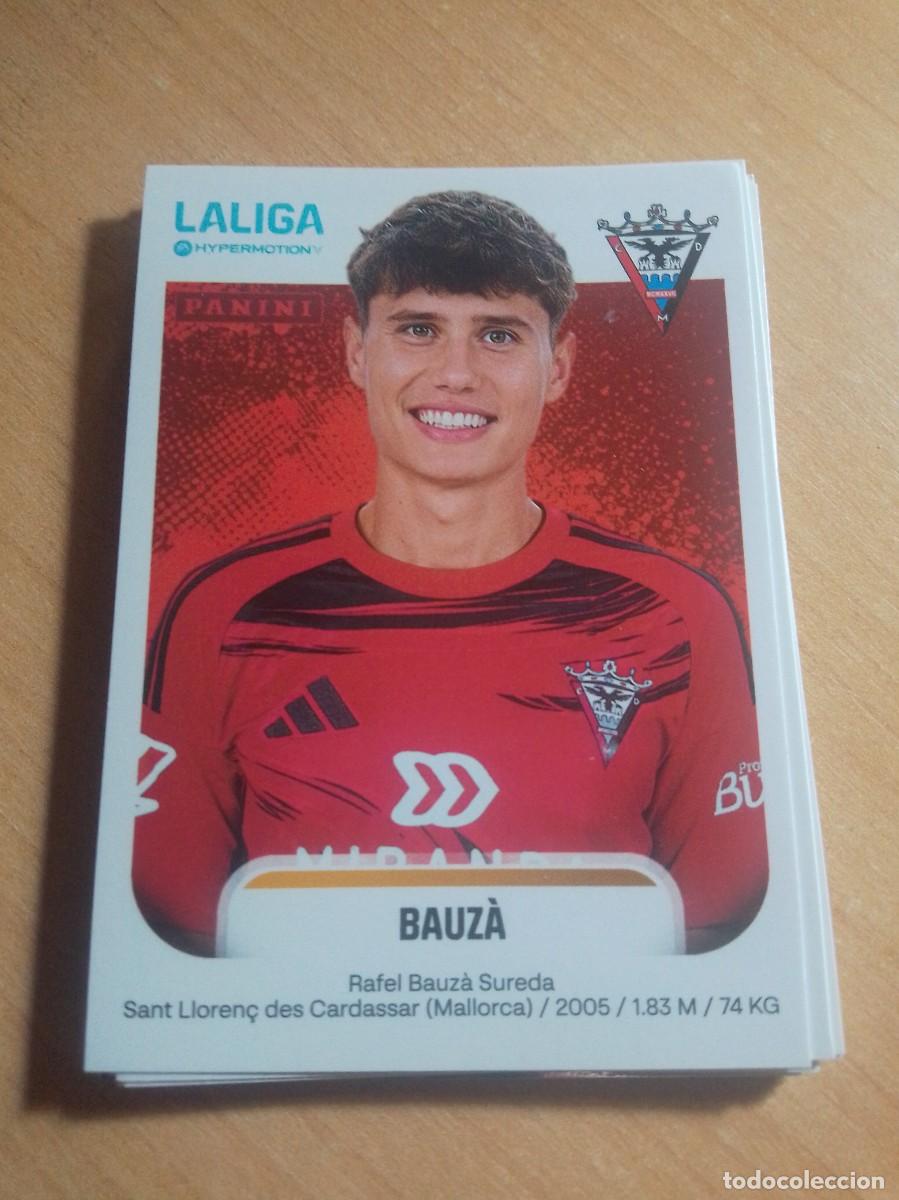 Cromos de f&uacute;tbol: 318 BAUZA DEL MIRANDES 2&ordf; DIVISION HYPERMOTION 25 26 PANINI 2025 2026 NUEVO