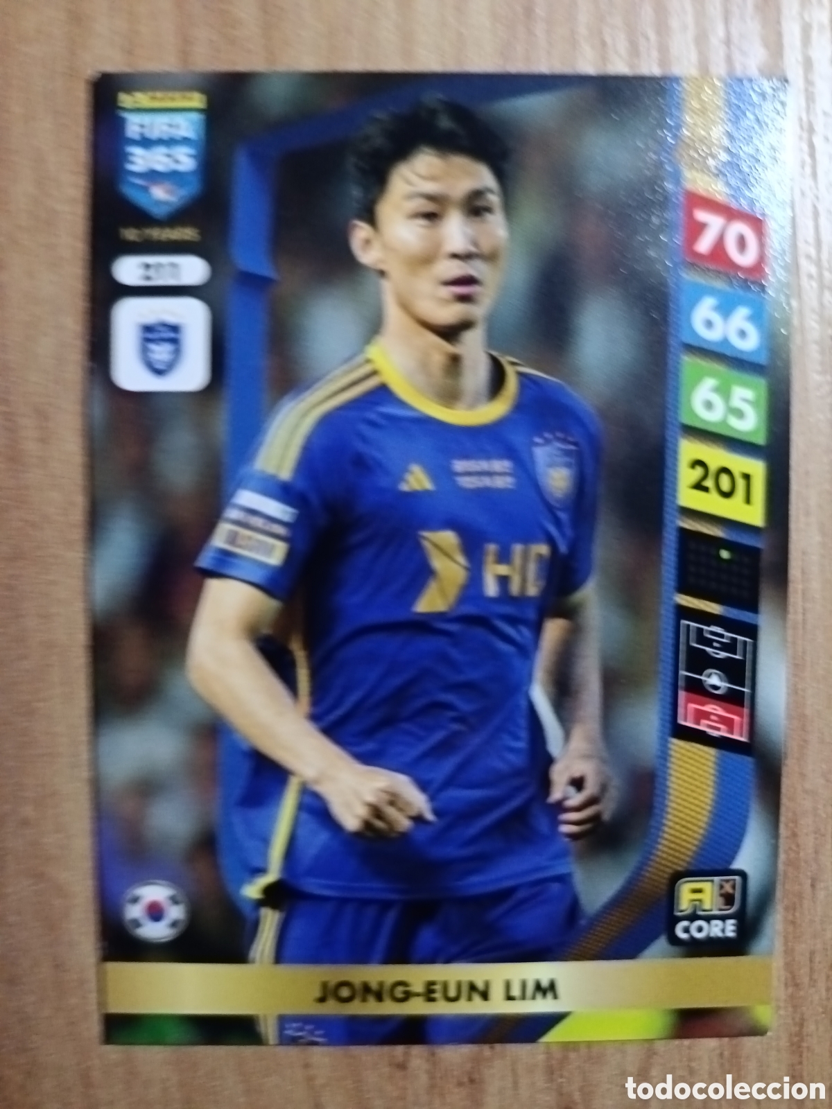 Fu&szlig;ball-Sticker: 211 Jong Eun lim ADRENALYN XL FIFA 365 2024 2025