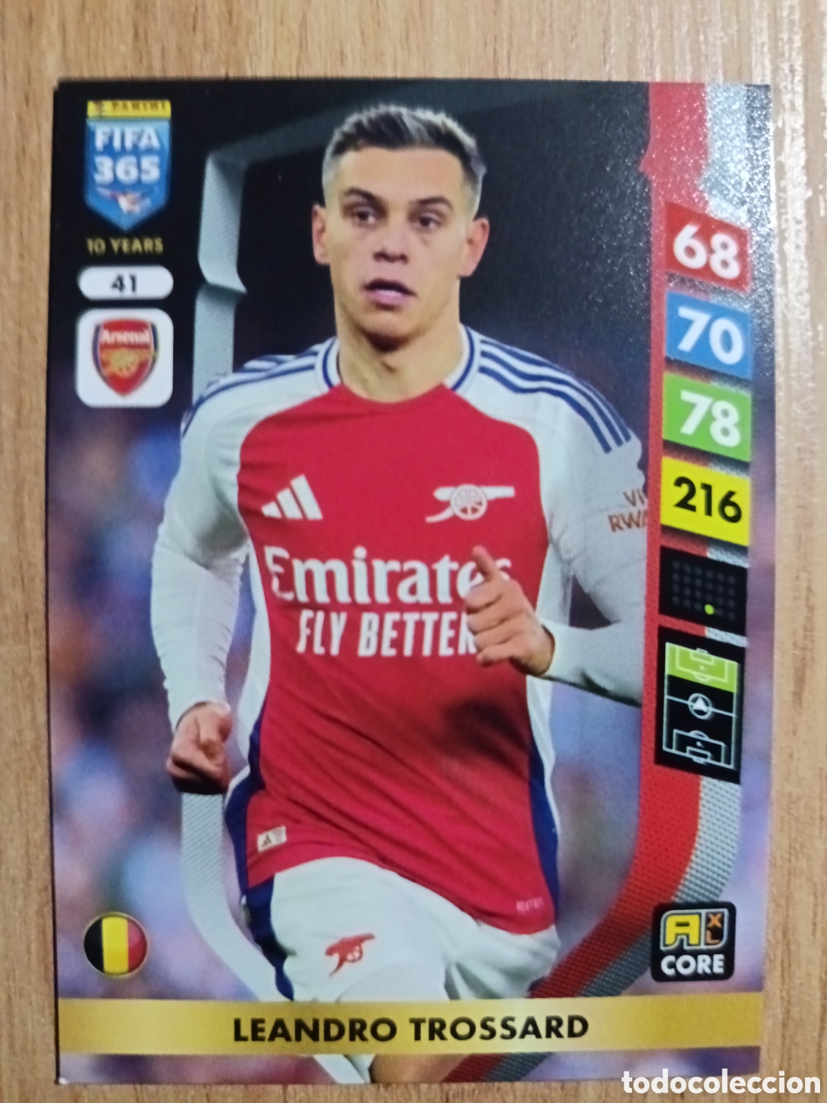 Fu&szlig;ball-Sticker: 41 Leandro ADRENALYN XL FIFA 365 2024 2025