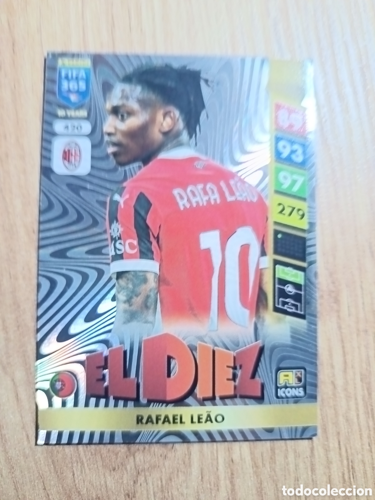 Cromos de f&uacute;tbol: 420 Rafael Leao ADRENALYN XL FIFA 365 2024 2025