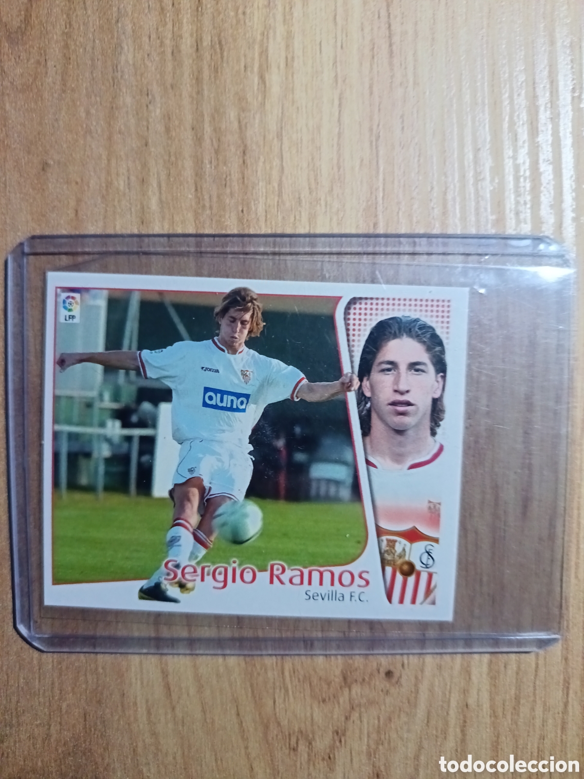 Cromos de f&uacute;tbol: SERGIO RAMOS SEVILLA ROOKIE LIGA ESTE 2004/05 04 05 NUNCA PEGADO