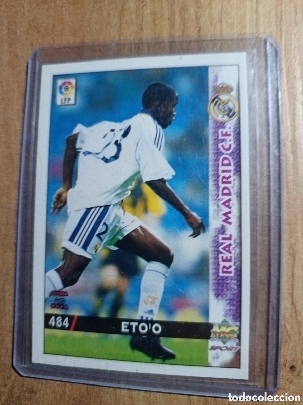 Cromos de f&uacute;tbol: 484 Samuel eto'o mundicromo 98/99