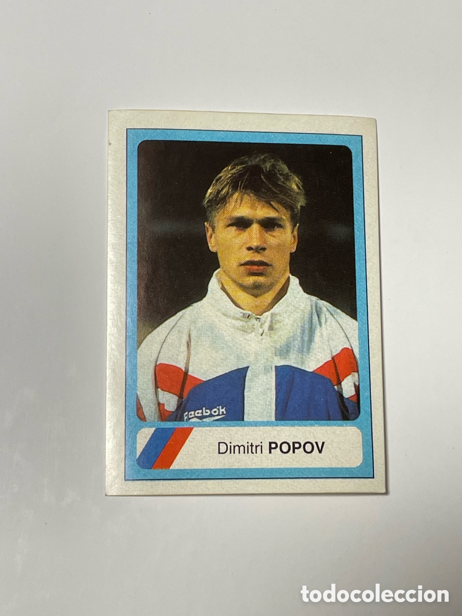 Cromos de f&uacute;tbol: Dimitri Popov Rusia Ed. Estadio USA 94 #381