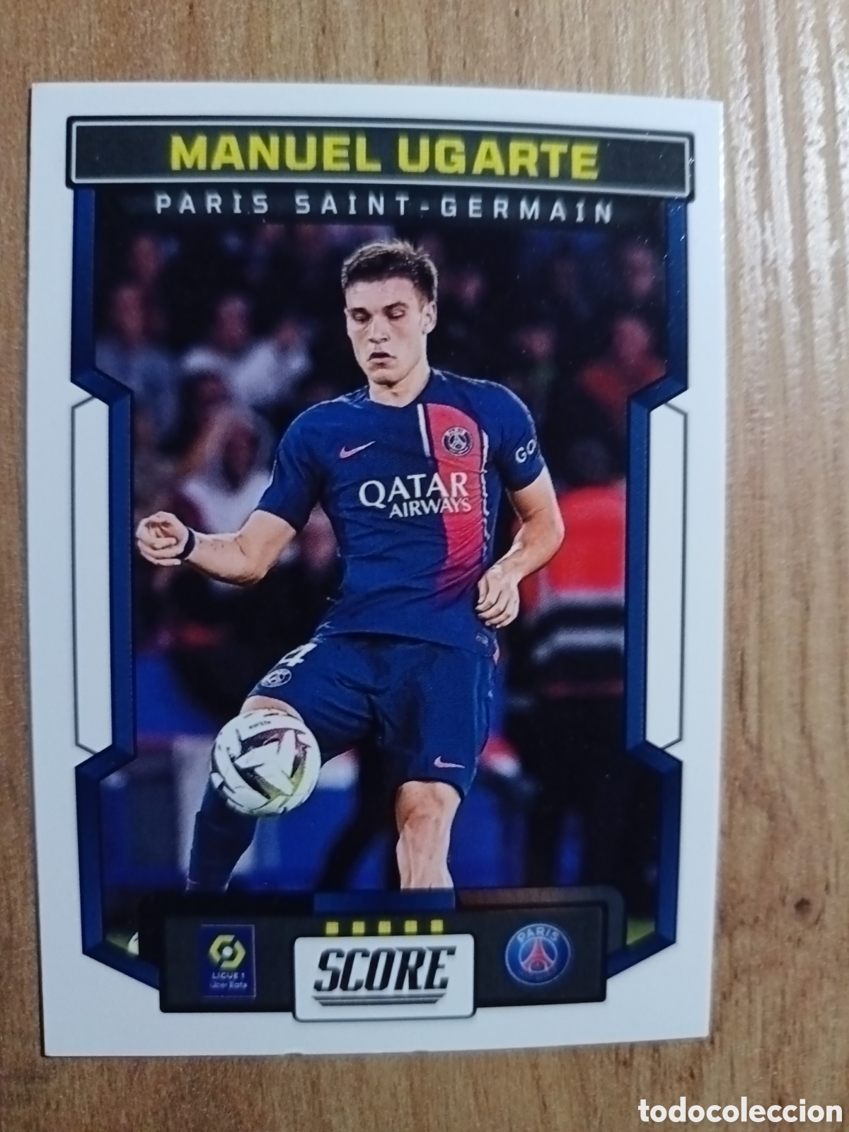Cromos de f&uacute;tbol: 128 Manuel Ugarte Panini Score Ligue 1 23 24
