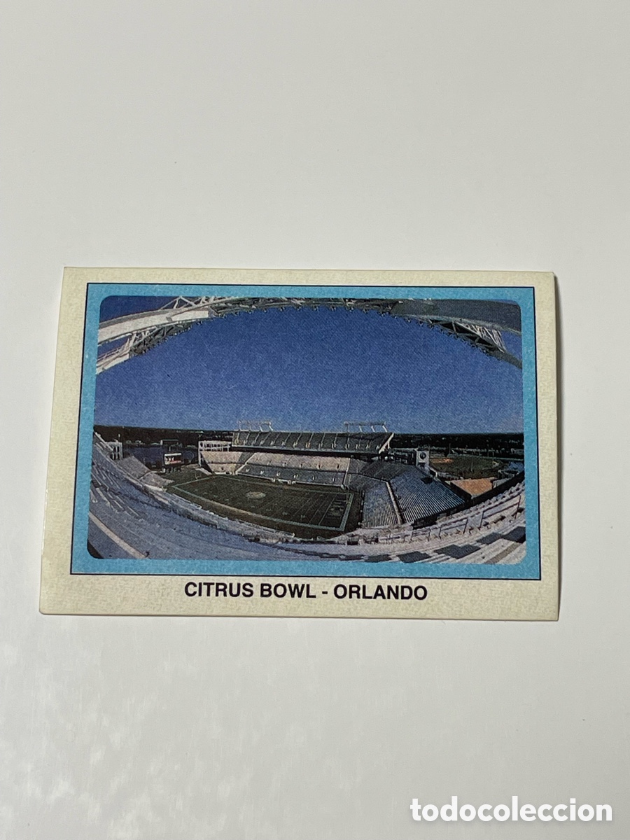 Cromos de f&uacute;tbol: Citrus Bowl Orlando Mundial USA 94 Ed. Estadio #7