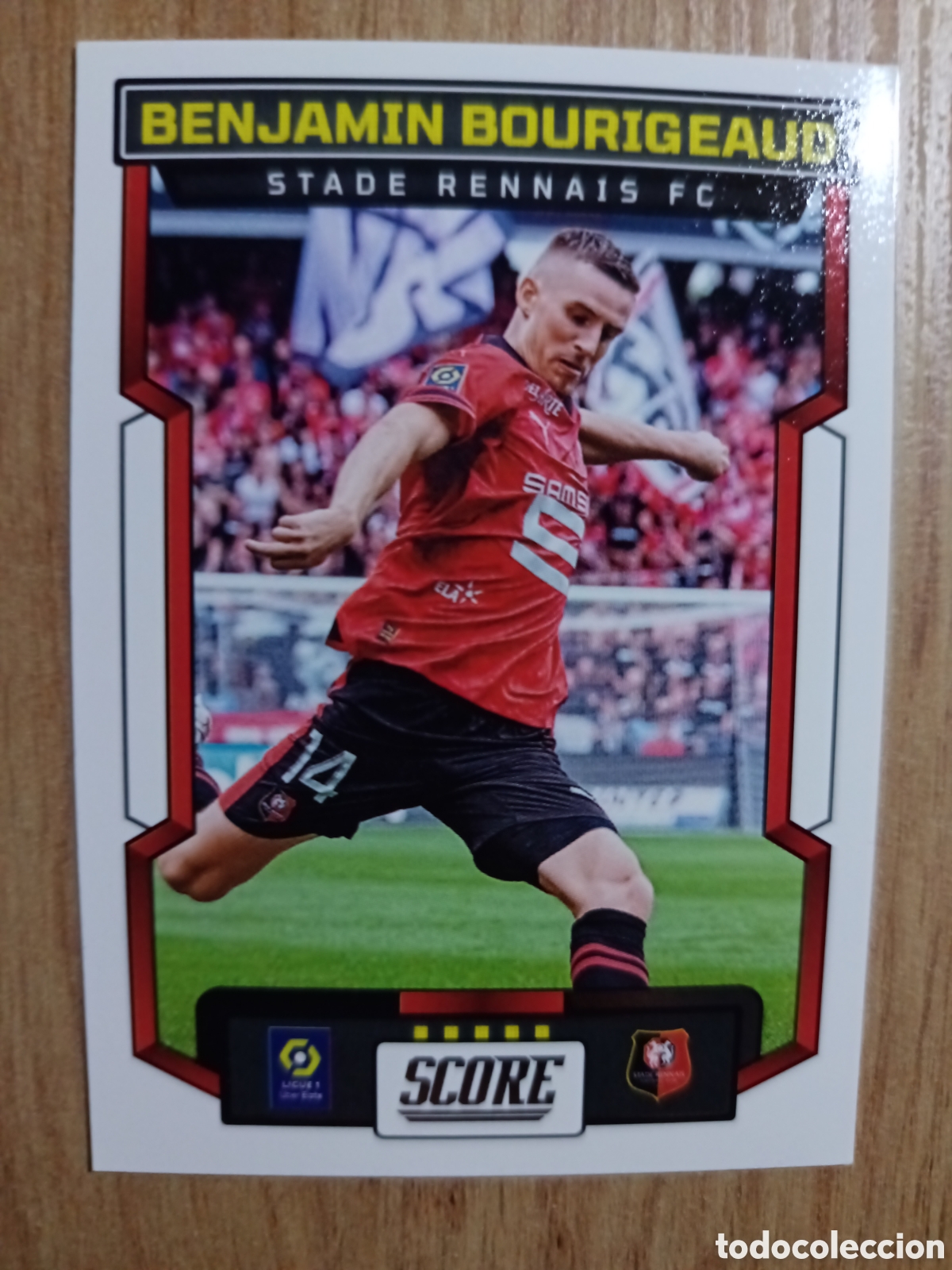 Cromos de f&uacute;tbol: 183 Benjam&iacute;n Score Ligue 1 2023 2024