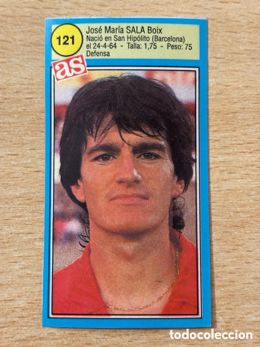 Cromos de f&uacute;tbol: # 121 Sala RCD Mallorca Ases de la liga 90 91 sin pegar