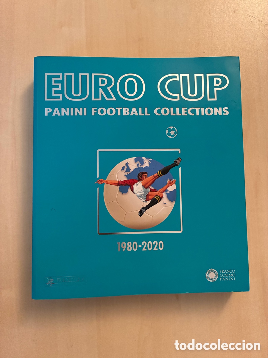 Cromos de f&uacute;tbol: Libro &Aacute;lbum Panini Descatalogado Muy dif&iacute;cil . Todas las Eurocopa de Panini 1980 a 2020. Eurocup