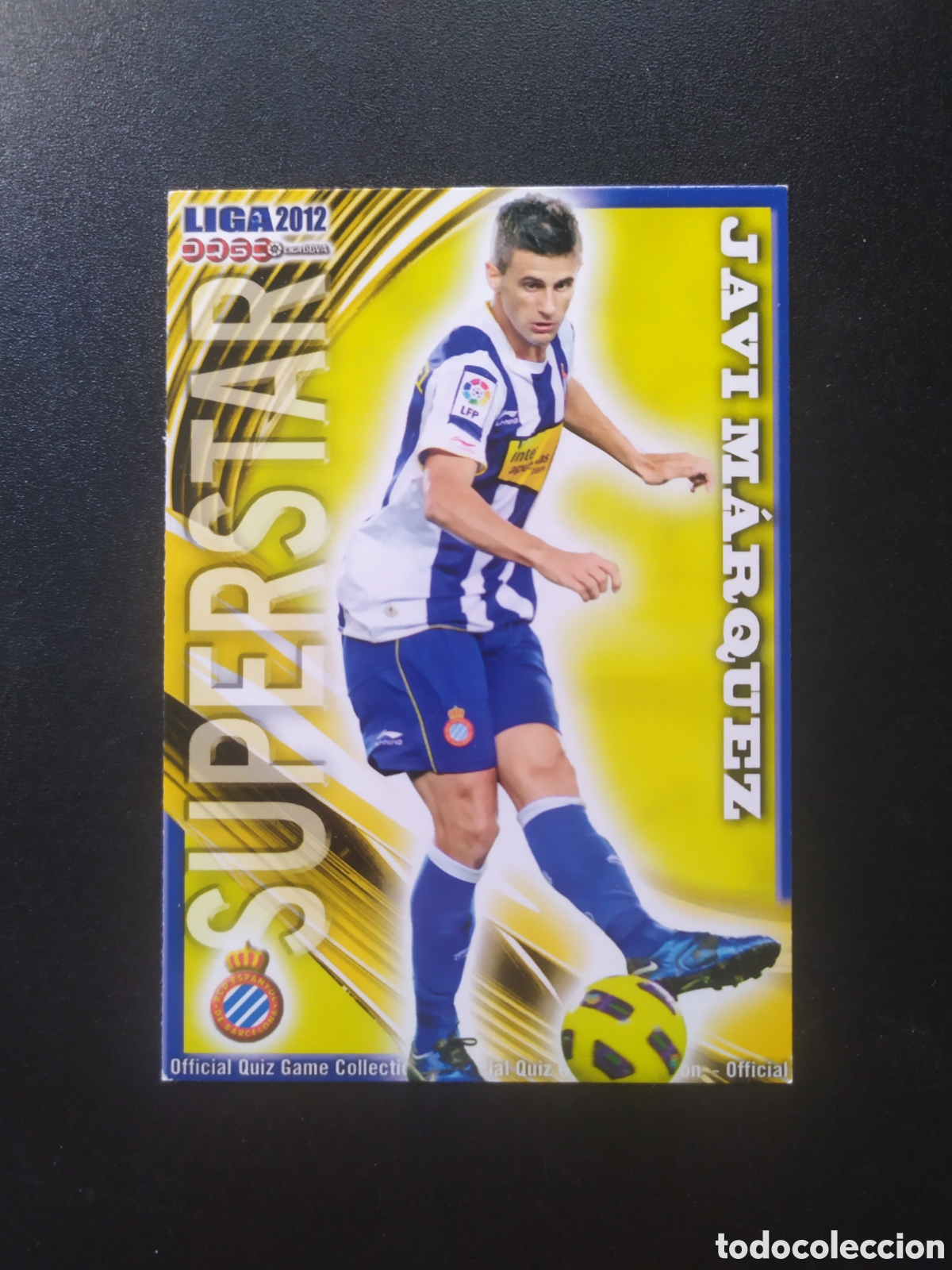 Fu&szlig;ball-Sticker: Mundicromo fichas Liga 2011 2012 11 12 M&aacute;rquez superstar n &deg; 213 Espanyol
