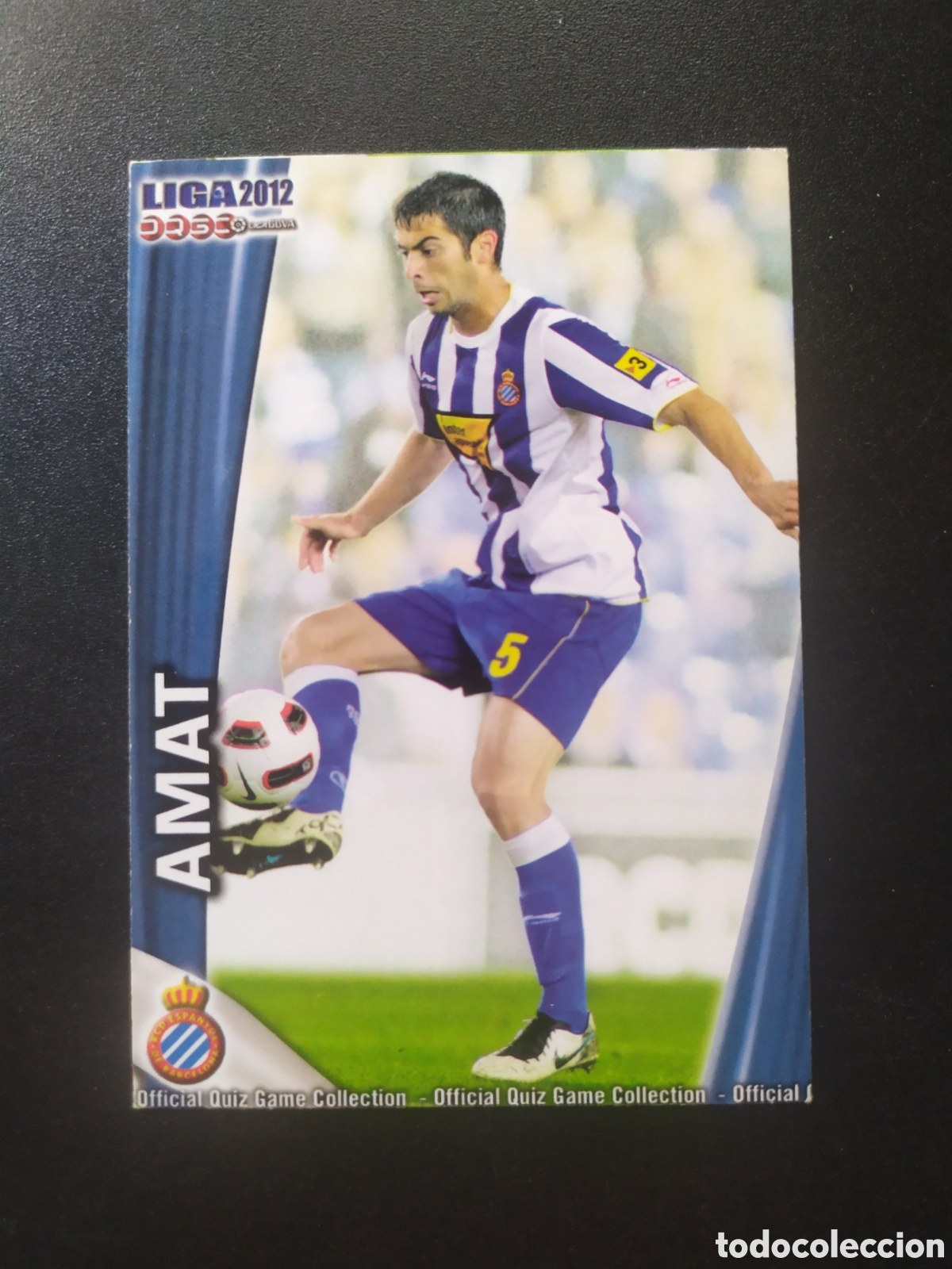 Football Stickers: Mundicromo fichas Liga 2011 2012 11 12 Amat n&deg; 199 Espanyol