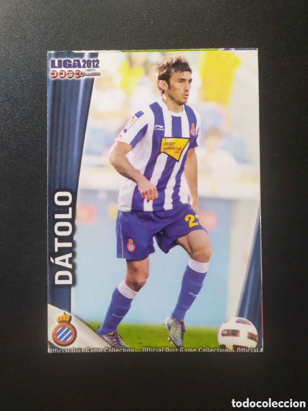 Cromos de Futebol: Mundicromo fichas Liga 2011 2012 11 12 Datolo n &deg; 205 Espanyol