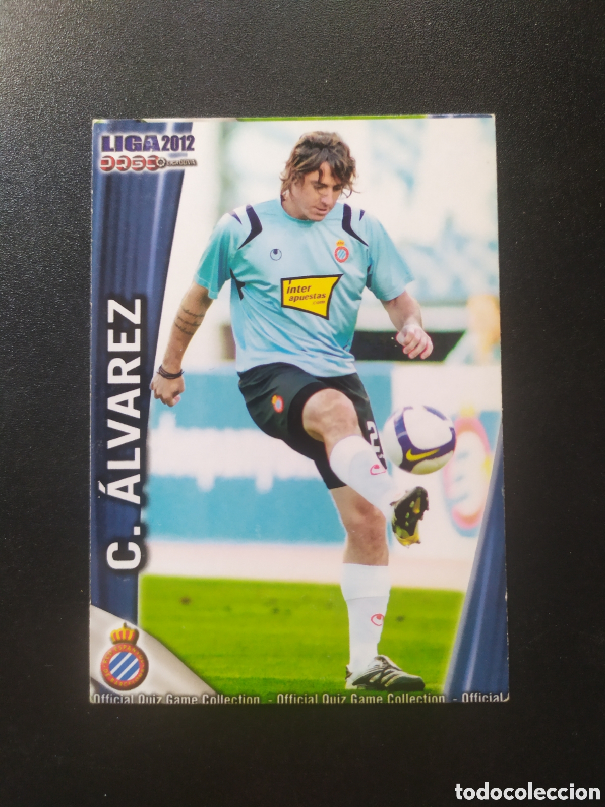 Cromos de f&uacute;tbol: Mundicromo fichas Liga 2011 2012 11 12 Cristian &Aacute;lvarez n&deg; 194 Espanyol