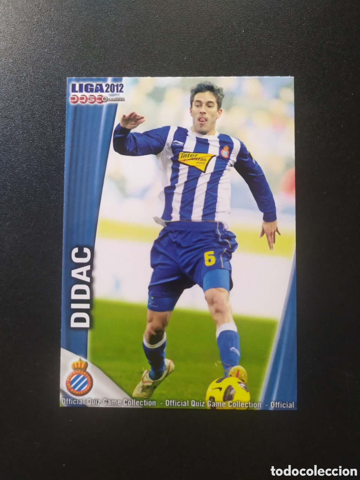 Cromos de f&uacute;tbol: Mundicromo fichas Liga 2011 2012 11 12 Didac n&deg; 195 Espanyol