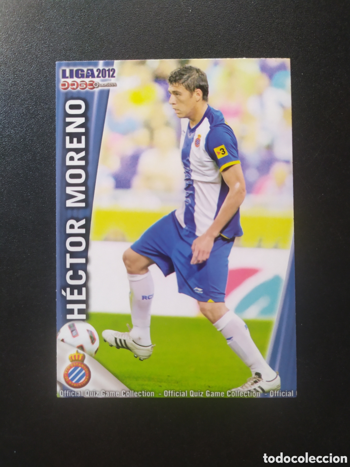 Cromos de f&uacute;tbol: Mundicromo fichas Liga 2011 2012 11 12 H&eacute;ctor Moreno n&deg; 198 Espanyol