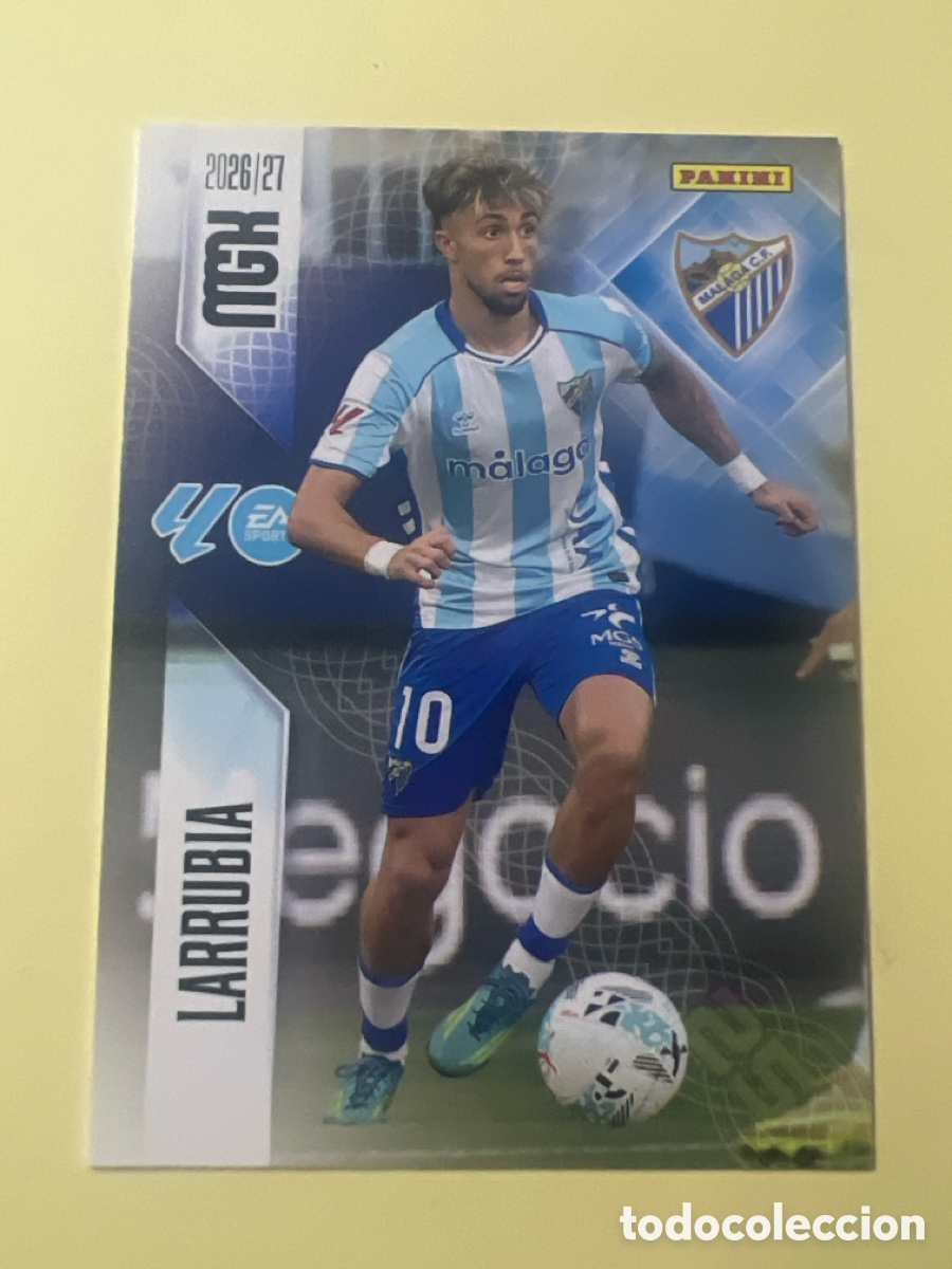Cromos de f&uacute;tbol: C5415. MEGACRACKS 2026 2027 MGK 26 27 NUEVO - MALAGA N&ordm; 248 LARRUBIA