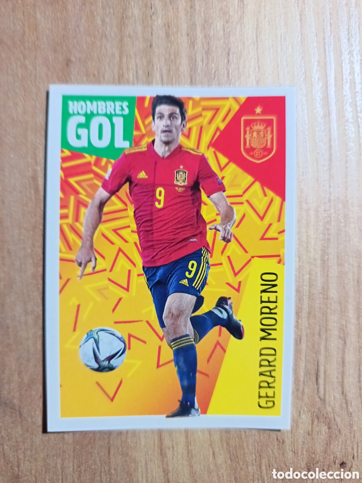 Cromos de f&uacute;tbol: 40 Gerard moreno WERNER - LOS IDOLOS DE LA ROJA - PANINI - CARREFOUR - NUEVO SIN PEGAR