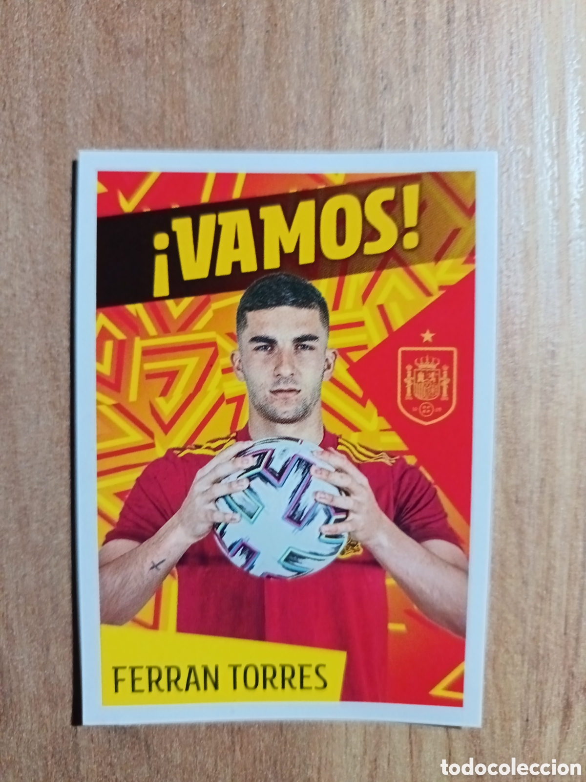 Cromos de f&uacute;tbol: 37 FERRAN TORRES LOS IDOLOS DE LA ROJA ESPA&Ntilde;A CRACKS MUNDIALES 2022 PANINI