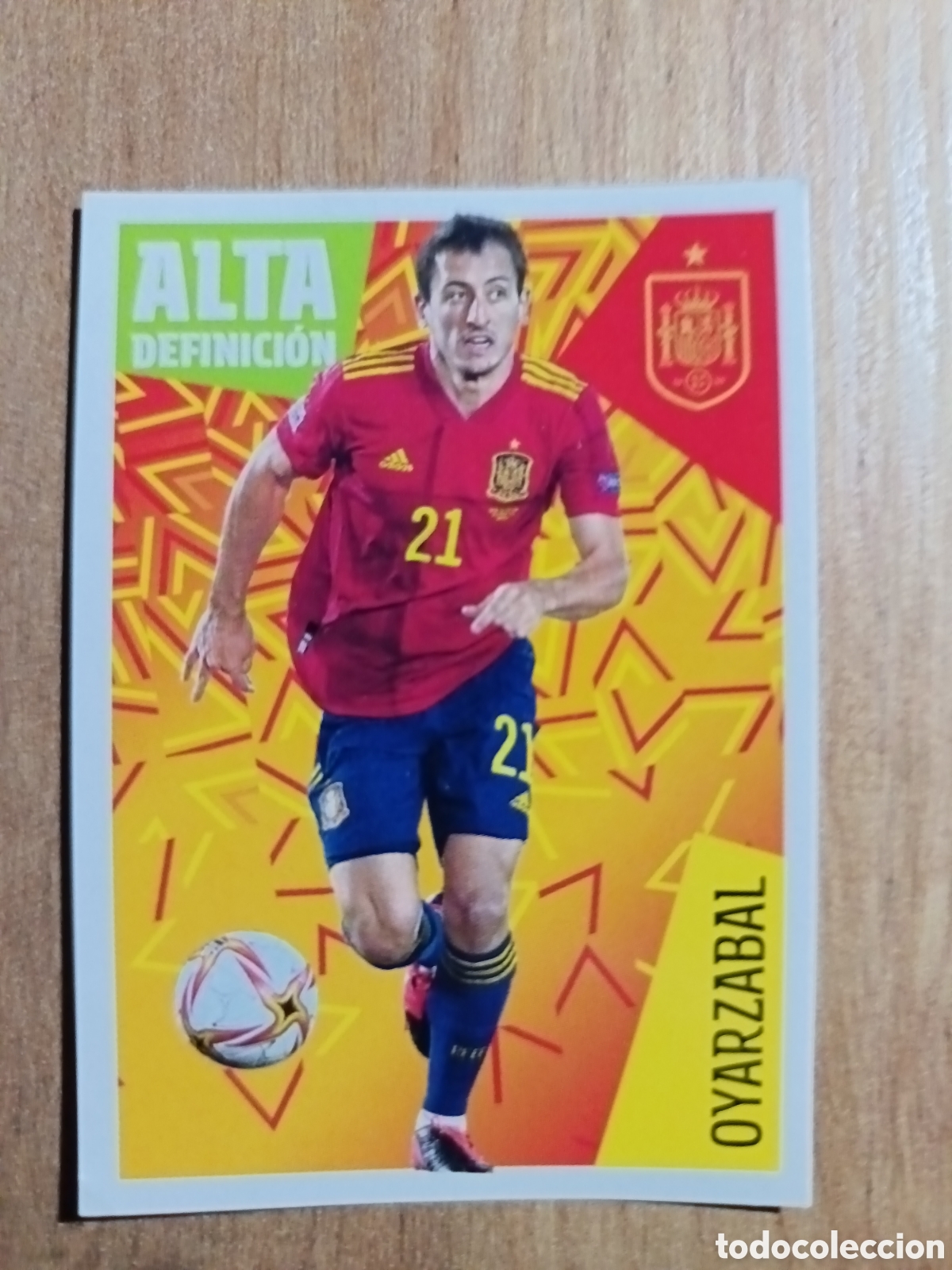 Cromos de Futebol: 36 Oyarzabal LOS IDOLOS DE LA ROJA ESPA&Ntilde;A CRACKS MUNDIALES 2022 PANINI