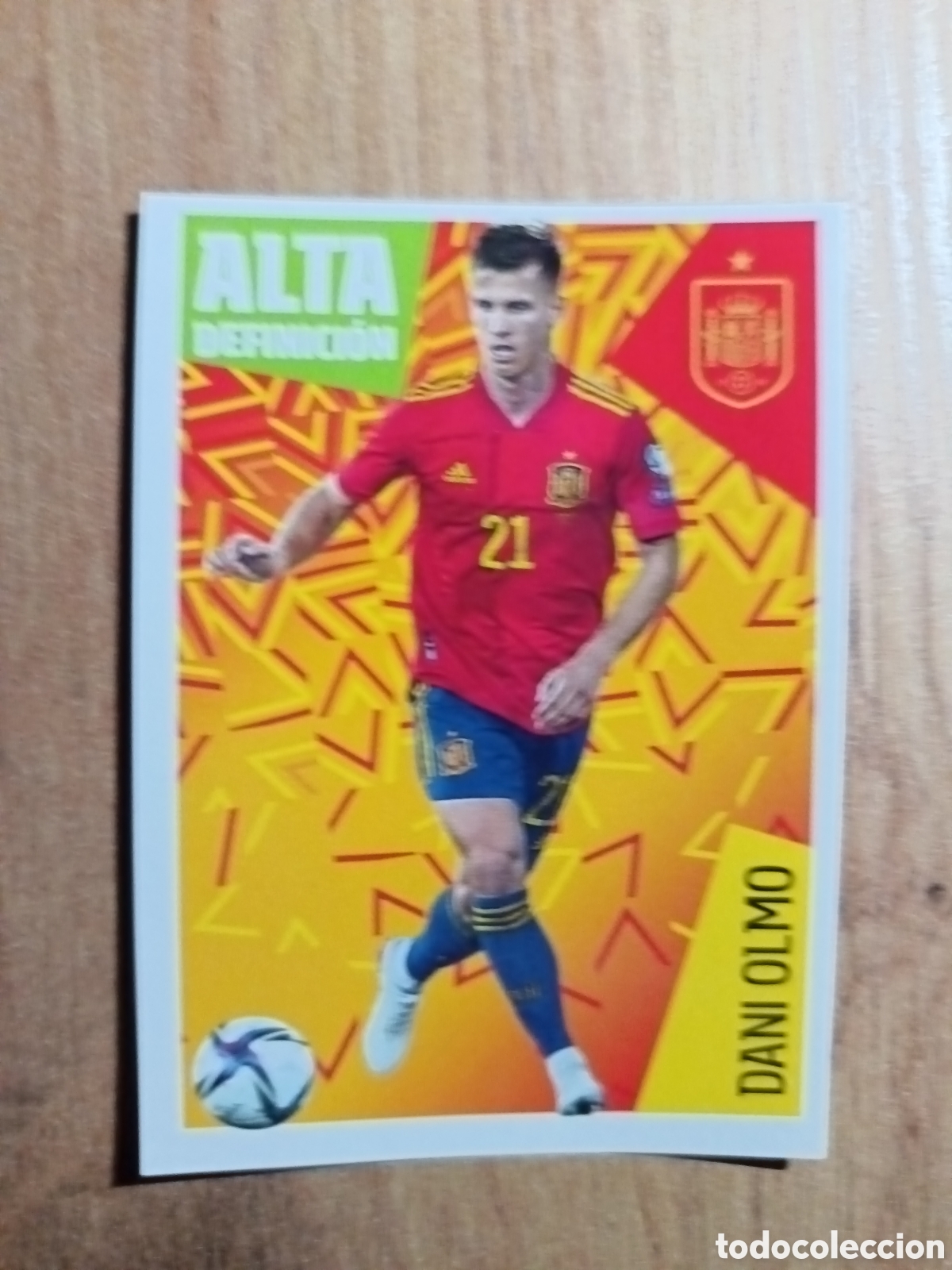 Cromos de Futebol: 34 Dani Olmo LOS IDOLOS DE LA ROJA ESPA&Ntilde;A CRACKS MUNDIALES 2022 PANINI