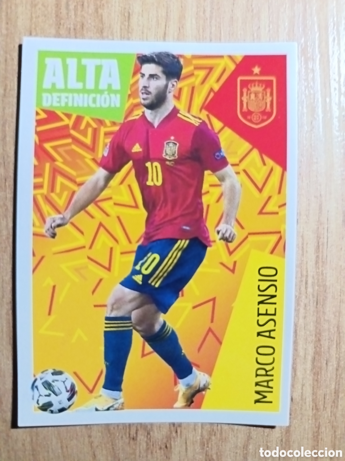 Cromos de Futebol: 33 Marco Asensio LOS IDOLOS DE LA ROJA ESPA&Ntilde;A CRACKS MUNDIALES 2022 PANINI