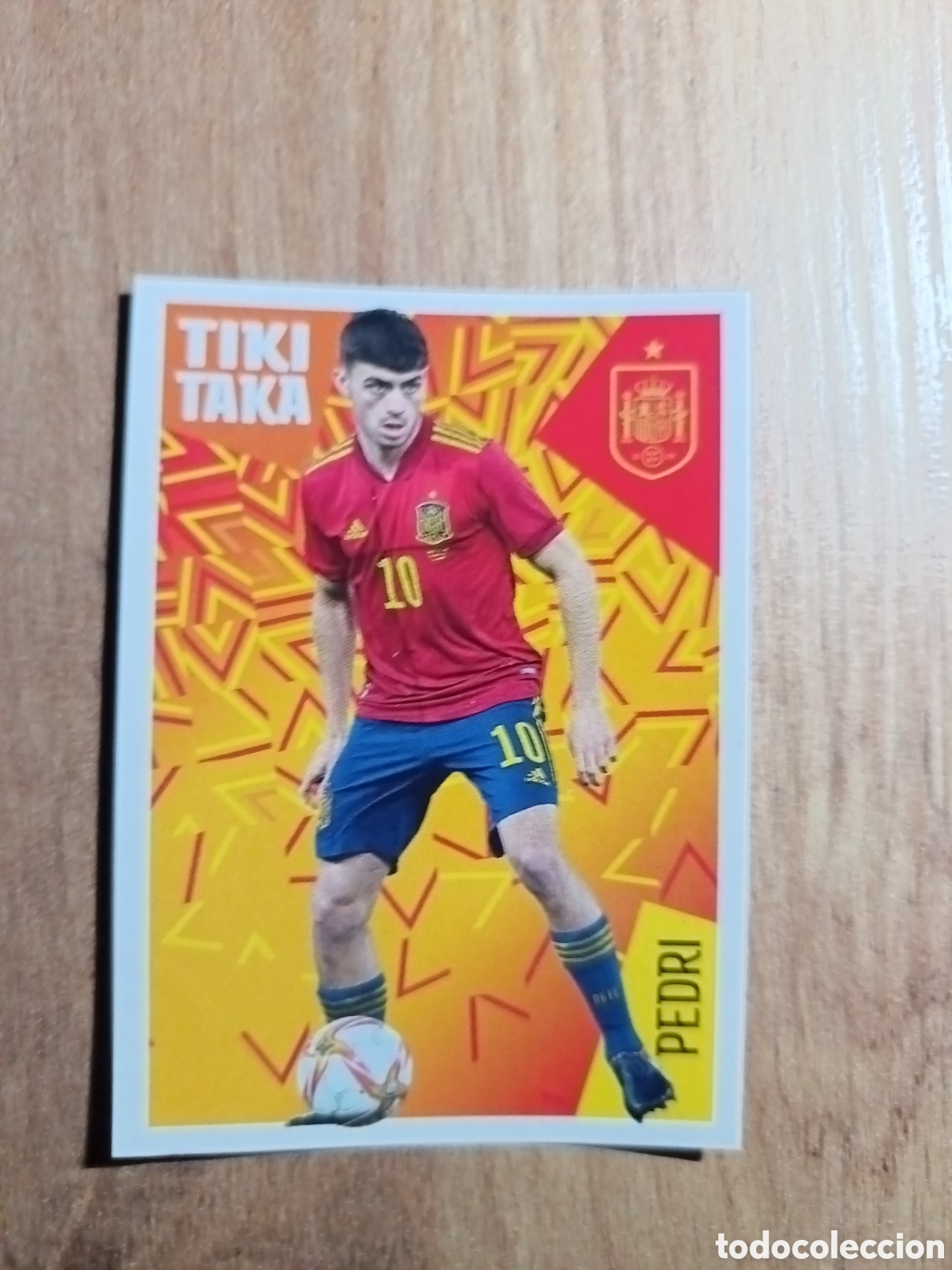 Cromos de Futebol: 31 Pedri LOS IDOLOS DE LA ROJA ESPA&Ntilde;A CRACKS MUNDIALES 2022 PANINI